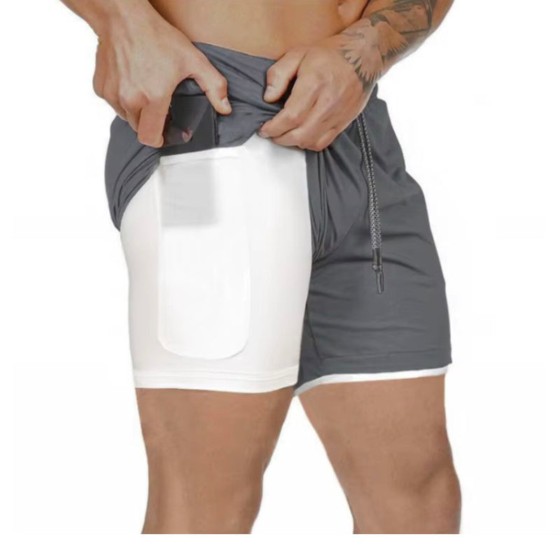 Shorts Para Treino 2 em 1 Esporte Air Effect