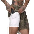 Shorts Para Treino 2 em 1 Esporte Air Effect