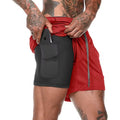 Shorts Para Treino 2 em 1 Esporte Air Effect